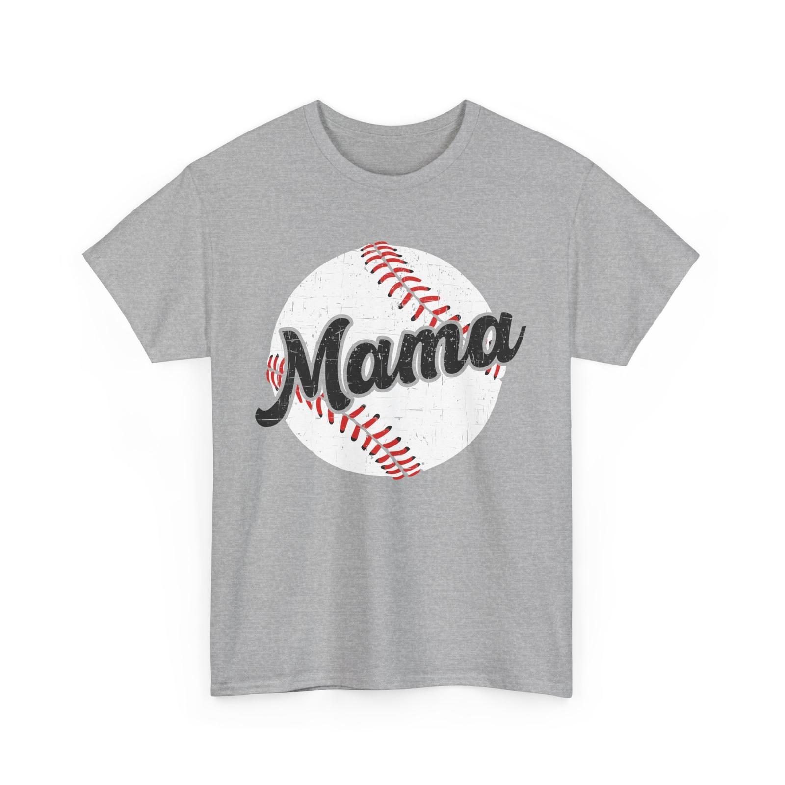Baseball Mom T-Shirt Mens Womens Tees Top, Mother s Day Baseball Players Sports Lovers Women Shirt L
