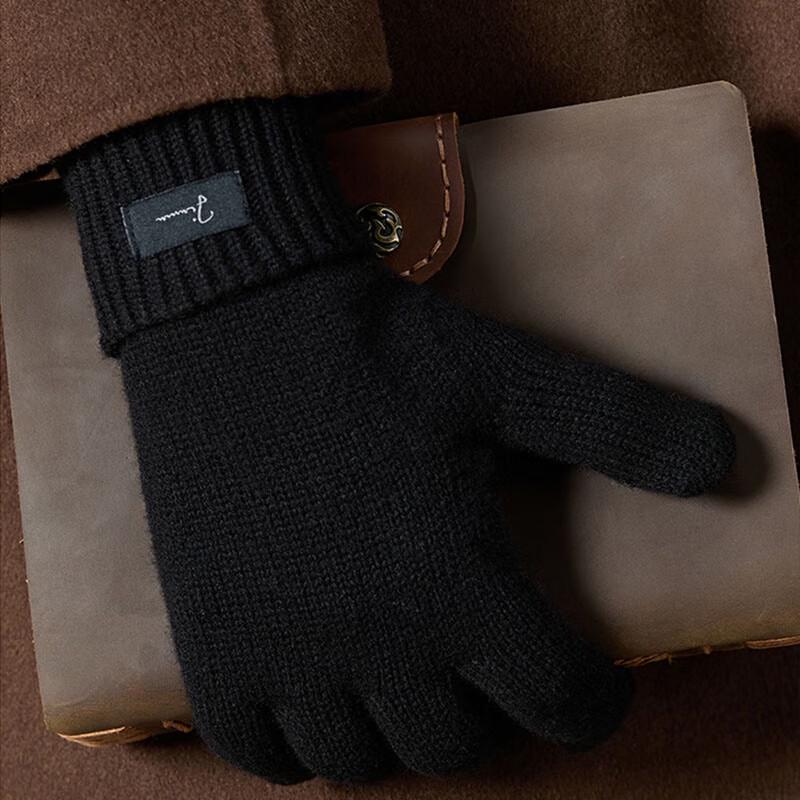 JIUMU Men's Touchscreen Wool Gloves