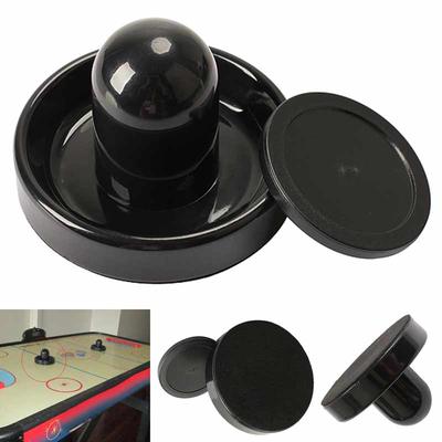 Mazo de fieltro para mesa de hockey de aire de 96 mm, para porteros, con 1 disco de 63 mm, color negro SEC88