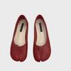 Doudou Women's 2024 Summer Split-Toe Flat Shoes - Lazy Horseshoe Design for Autumn