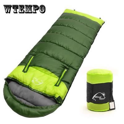 Water-resistant Travel Zipper Sleeping Bag Outdoor Windproof Couple Camping Quilt