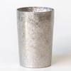 HORIE Titanium Double Wall Tumbler Kamoyaki Light 270ml, Silver
