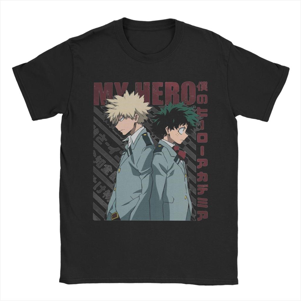 Vintage Himiko Toga My Hero Academia T-Shirts Men Crewneck Cotton T Shirt  Short Sleeve Tee Shirt Plus Size Clothing