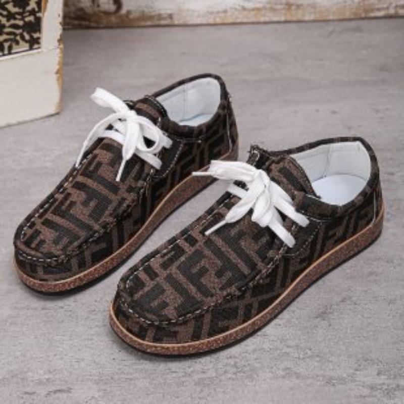 

Повседневная женская обувь больших размеров на плоской подошве, на шнуровке, одинарная 43 коричневый