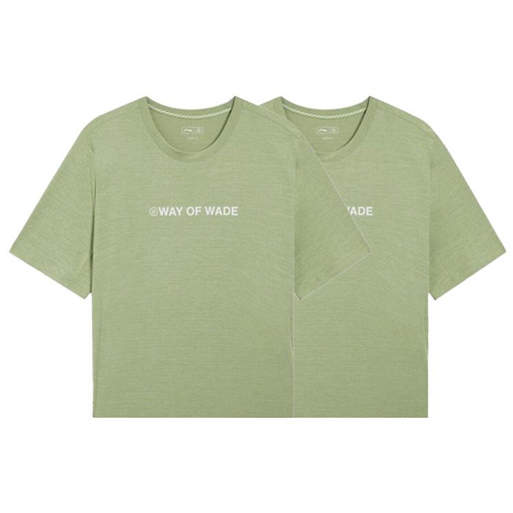 Li Ning Wade Collection T Shirts Men's Crew Neck Moderate Straight Fit ATSS427-5