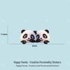 Panda Car Sticker: Cute, Creative, Waterproof, Scratch Cover, Decorative for Electric Vehicles