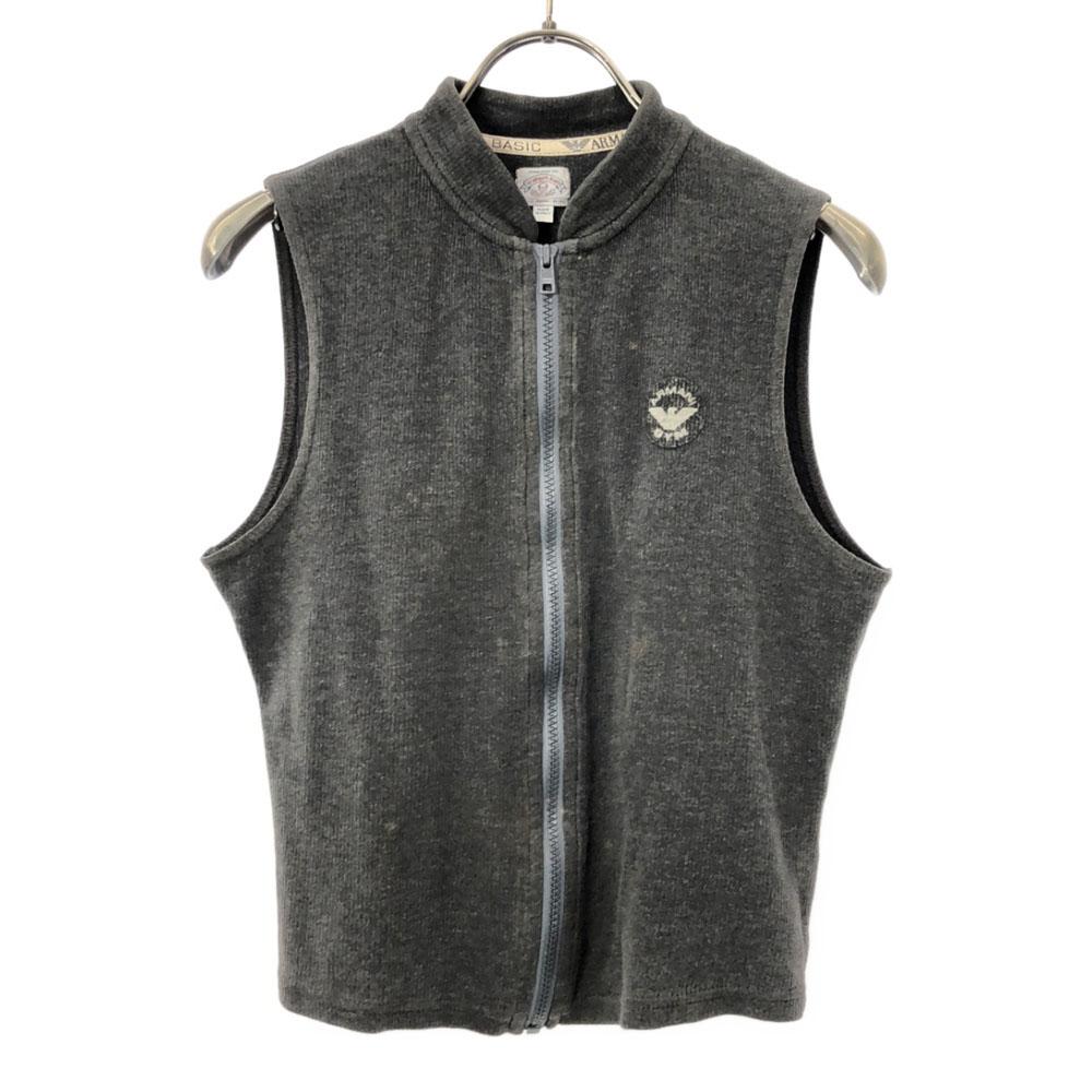 ARMANI JEANS made in Italy Zip Best 6 gray Women Used