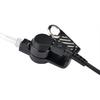 3.5mm Acoustic Tube Earpiece Listen only Headset Law Enforcement Surveillance Kit for Radio or Walkie Talkie Mic
