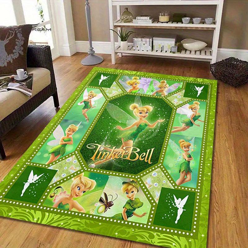 1pc Disney Cartoon Characters Pattern Carpet Area Rug Non-slip Carpet Hand Washable Floor Mat Suitable For Living Room Bedroom Home Decor Ro