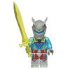 Ninja Warrior Superhero Doll With Weapon Single Building Block Assembly Toy