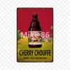 [ Mike86 ] Belgian Beer La Mc Cherry Chouffe Bok Soleil Metal Tin Sign Wall  Poster Iron Painting Pub Decoration S-02 20*30 CM