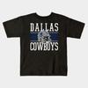 Erkek Kız Yumuşak Pamuklu Grafik Tişörtler Dallas-Cowboys Nefes Alabilen Günlük Okul Kıyafeti Çocuk Tişörtleri