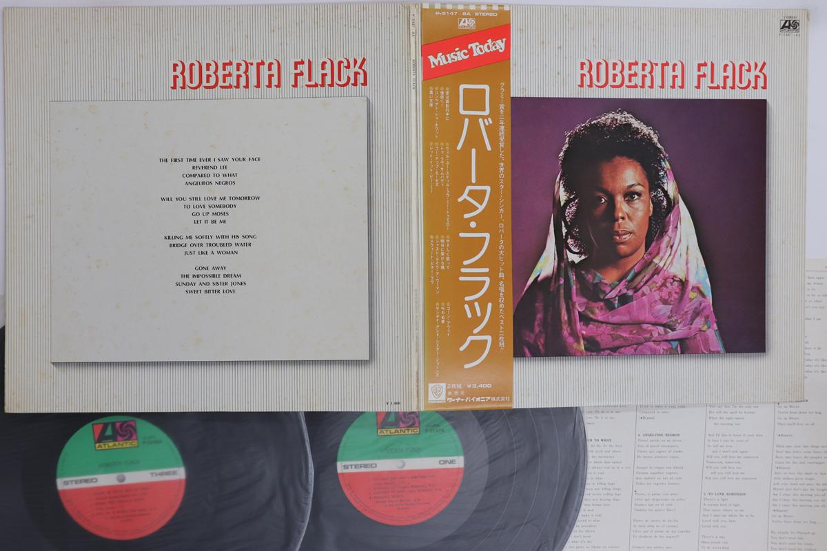 

LP Record ROBARTA FLACK Robarta Flack P51478A ATLANTIC 1974 Japan Obi SoulFunk Used
