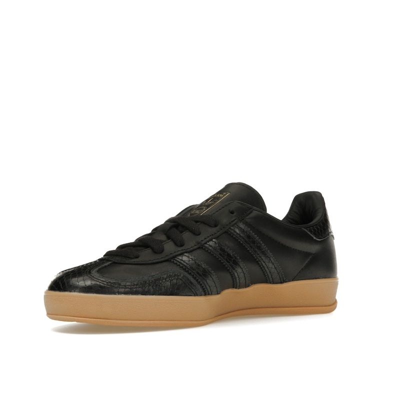 Adidas Gazelle Indoor Snakeskin Pack Unisex Sneakers Black Core-Black Gum IF1978