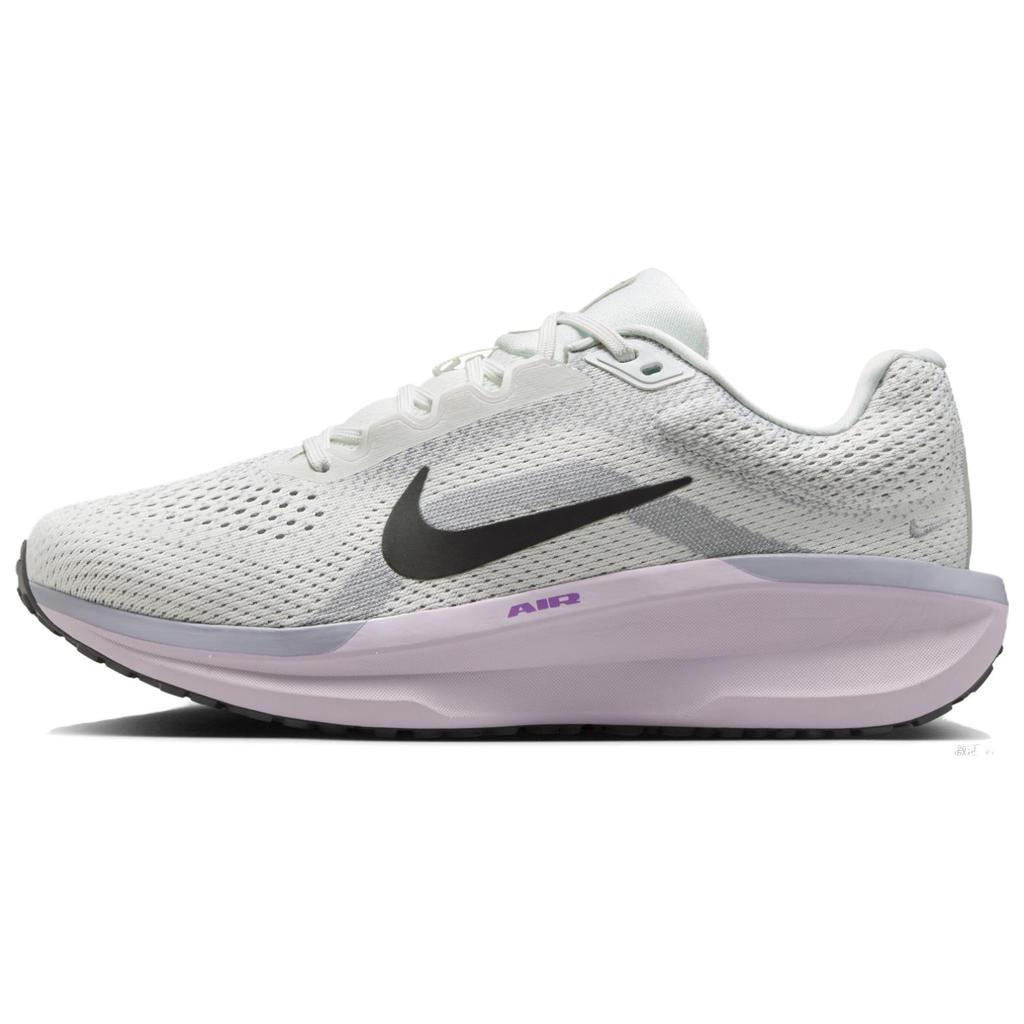 Nike AIR WINFLO 11 Cushioning And Breathable Low top Running Shoes Women's Gray Sneakers FJ9510-104