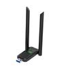 USB  Wireless Networking Adapter 1300Mbps with Double 2dBi Antennas  Supports Win10/8.1/8/7 For Desktop Laptop