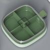 Travel Medicine   4 Compartments Small Medicine Box Sealed Medicine Case Portable Vitamin Container