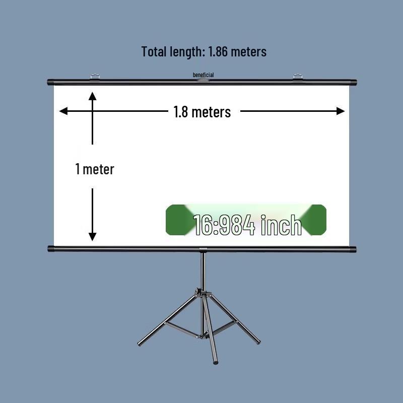 Portable Projector Screen with Stand