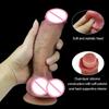 Super Realistic Dildo Dual-Layer Liquid Silicone Dildos Sex Toys For Women G-Spot Masturbation Realistic Penis Huge Consolador