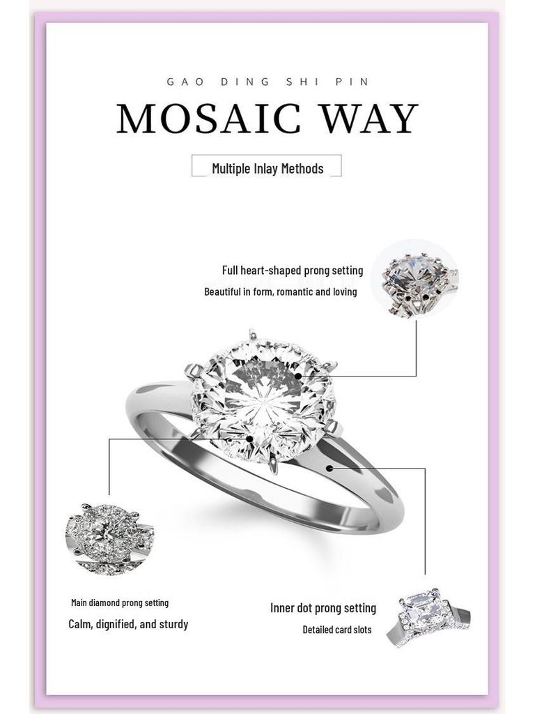 2 Carat Luxury Multicolor Moissanite Round Cut Stud Earrings in Sterling Silver