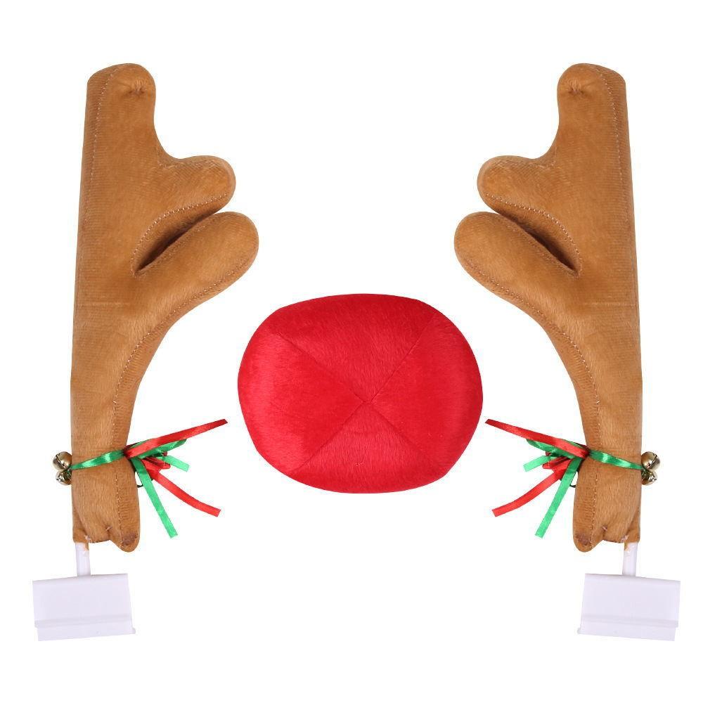 European And Stylish American Christmas Tree Ornaments For Cars With Candy Cane Design