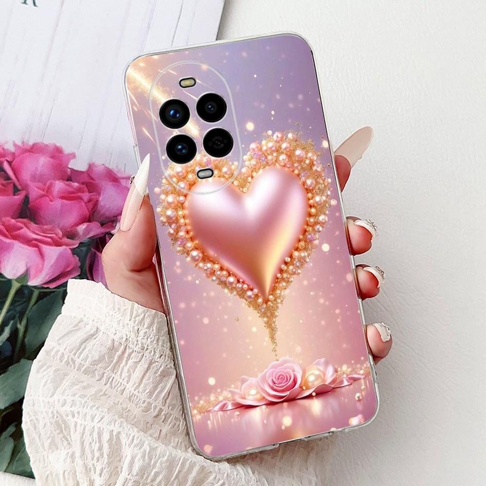 For Huawei Nova 13 Case Nova13 5G Cover BLK-AL80 Funda Popular Flower Butterfly Soft Clear Silicone Cases For Nova 13 Pro Bumper