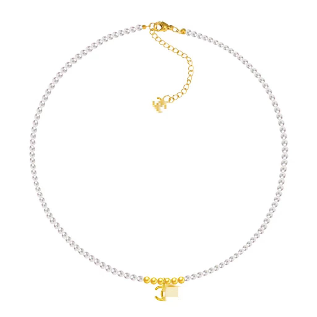 Exquisite Gold-Plated Titanium Pig Nose Necklace - Colorfast Clavicle Chain Trendy Accessory