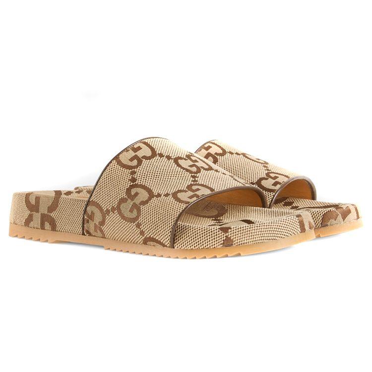 Gucci Gg Canvas Slide Sandal 'Camel Monogram' 624695 UKOD0 2673