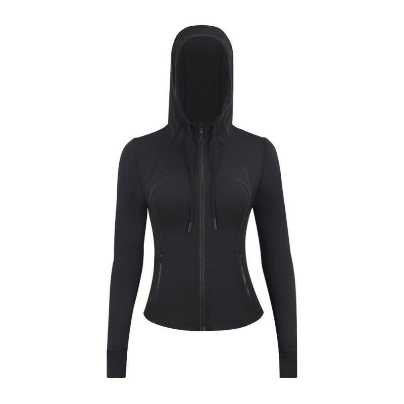 Lulu Original Women's Breathable Yoga Jacket - Spring/Autumn Fitness Top