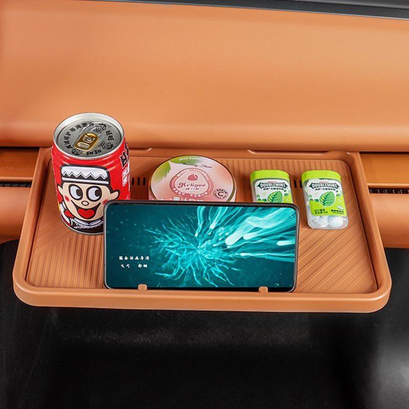 For Leapmotor C10 C16 24-26 Car Center Console Small Table Silicone Co Pilot Storage Organizer Auto Interior Accessories