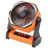Camping Fan with LED Lantern 4  s 270 Degree   Large   Volume USB Rechargeable Outdoor Tent Fan with Light Hook