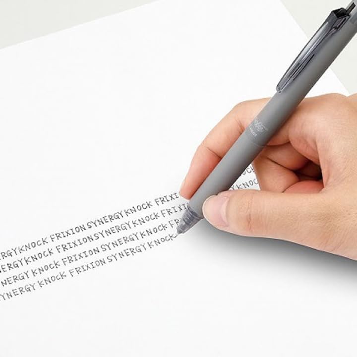 PILOT Frixion Synergy Knock Ballpoint LFSK158C Pen, 0.5mm, 8-Color Set,