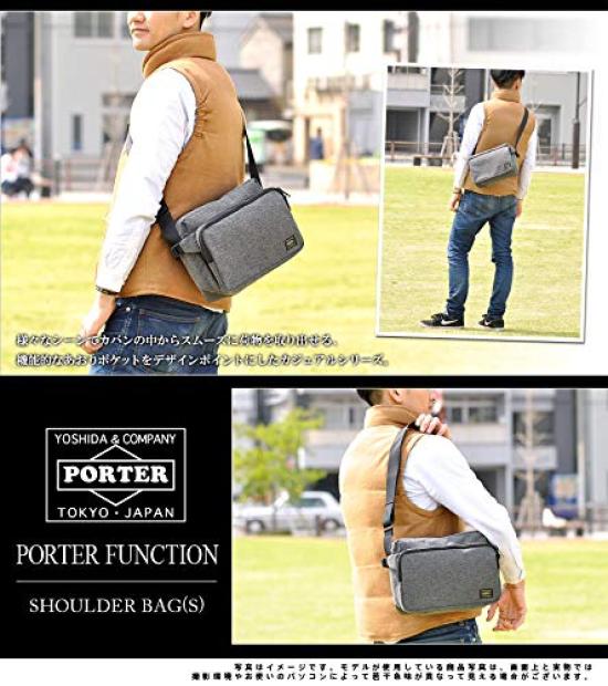 PORTER Shoulder Bag S [FUNCTION] Black