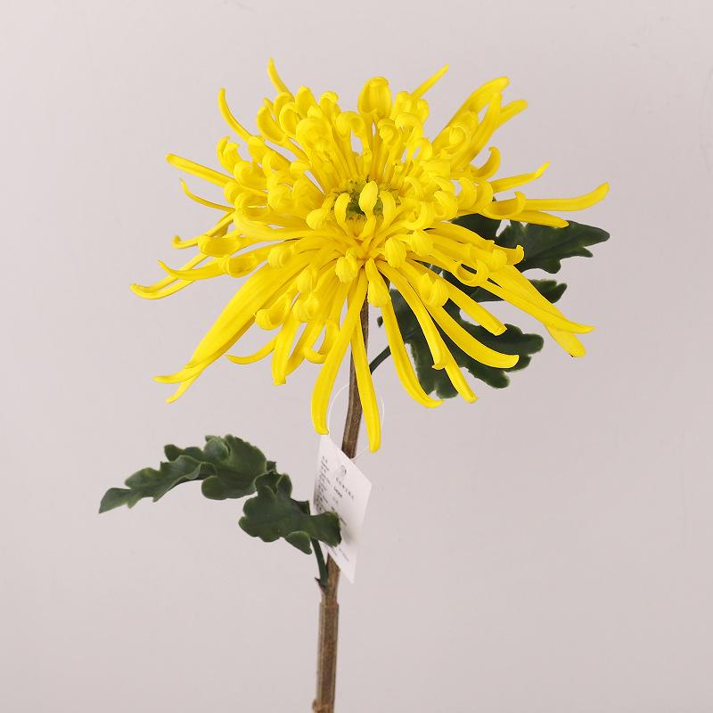 Simulation chrysanthemum feel soft glue fake flower indoor wedding simulation chrysanthemum