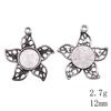 Valentine's Day Accessories For Making Jewelry Fit Round 12mm Glass Cabochon Base Setting Tray Accessories Parts Women's Clothing Bag Accessories