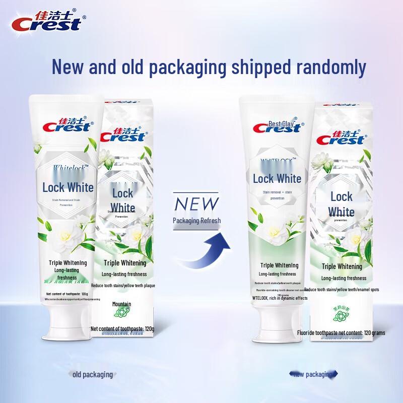 Crest Whitening Toothpaste, Jasmine Camellia