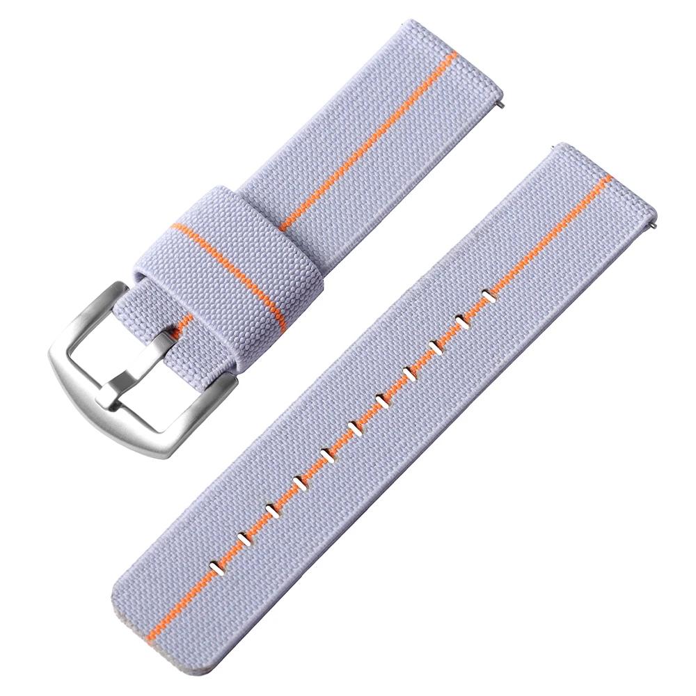 18mm 20mm 22mm 24mm Universal Nylon Watch Band for Omage Watch Canvas Sport Strap for Men Women Wristband Quick Release Bracelet