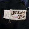 Levi's 70s Vintage Rocket Talon Corduroy Pants 18 Navy Big E Women Used