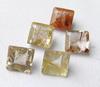 AAA Golden Rutile Square Faceted Cut Gemstone | Calibrated Loose Gemstone for Jewelry Making & Wholesale