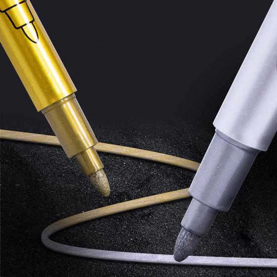 Zestaw 12 szt./pudełko długopisów żelowych Jasne, nasycone kolory Mocne pokrycie Klips Projekt Długopisy atramentowe Papier