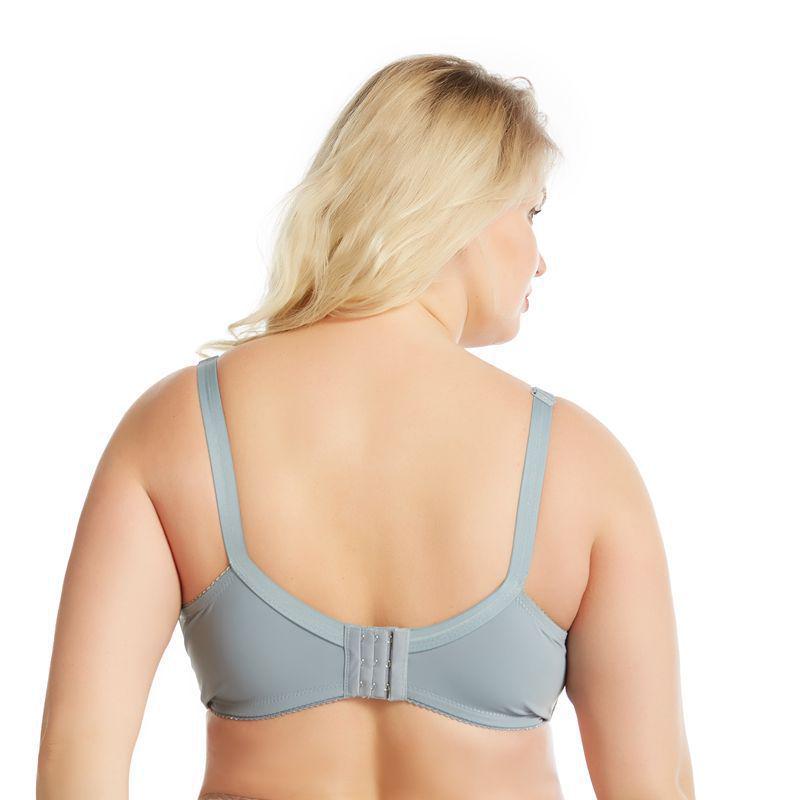Women's Plus Size Lace Push-Up Bra with Underwire and Side Support