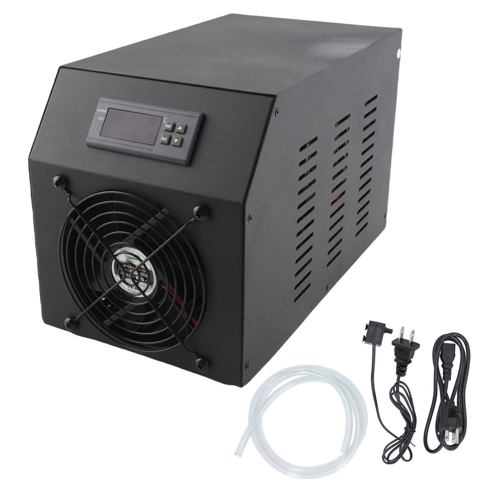 

1/4 HP Water Chiller Chiller Adopts R134A Refrigerant Rapid Cooling Heat Which Has No Pollution In Circulating 16 Gal Chiller