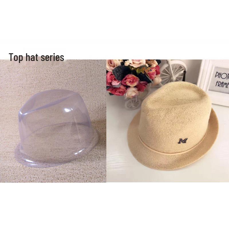 Plastic Hat Display Stand: Anti-Deformation Support for Baseball Caps and Softball Hats M (56-58cm)