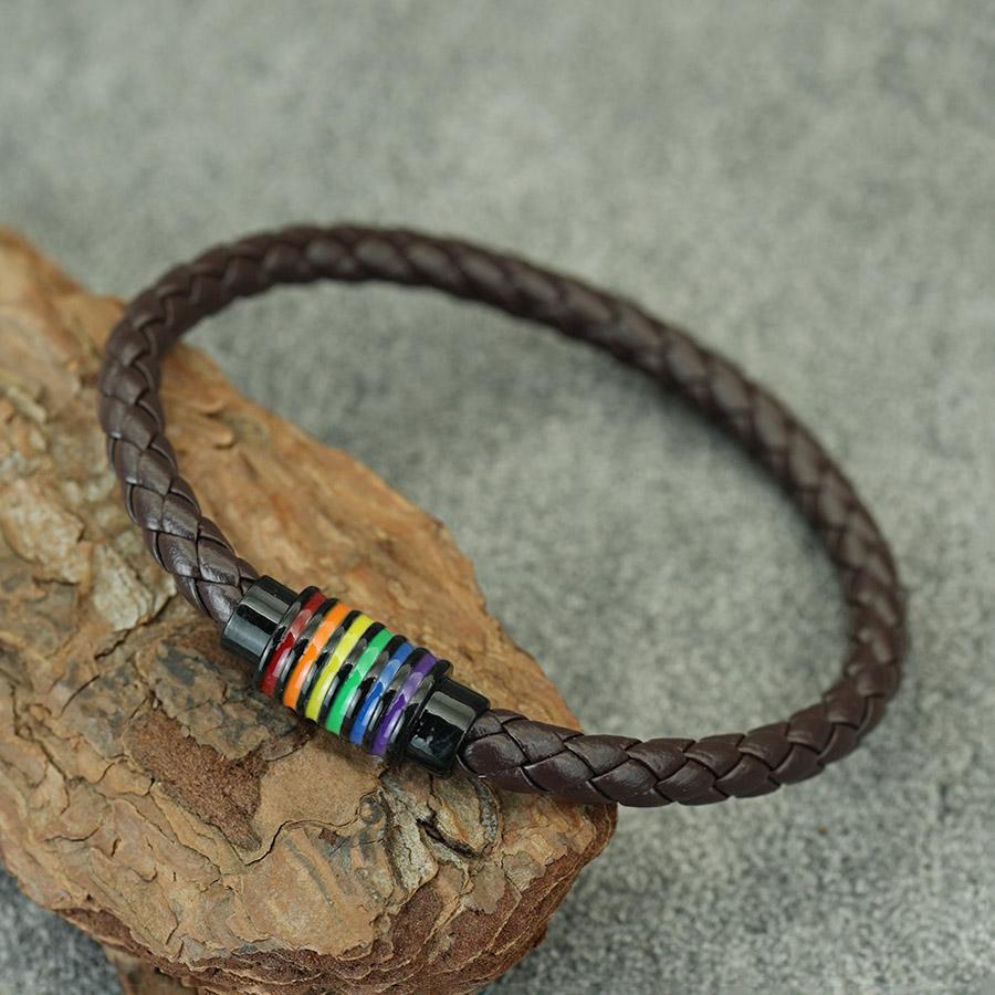 Minimalistisches Lederarmband für Herren 3 Farben erhältlich Hautfreundlich Ohne Verformung Sportlich Kühl Reiten Handgelenkzubehör
