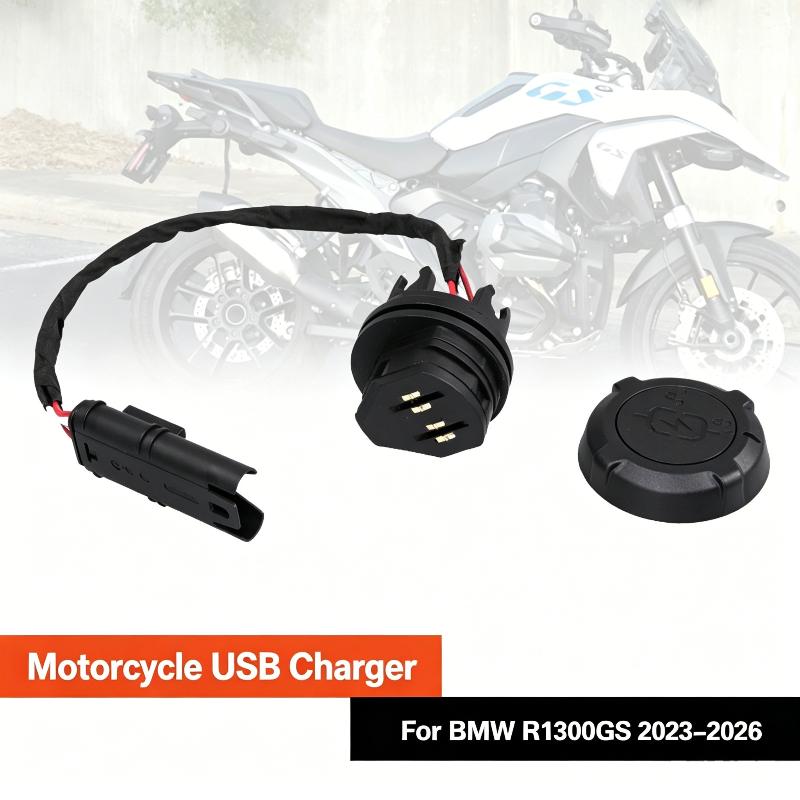 

Motorcycle Accessories Rear Luggage Rack With Usb Interface New For R1300Gs Gs1300 R 1300 Gs C400Gt C400X C 400 Gt X 2025 чорний