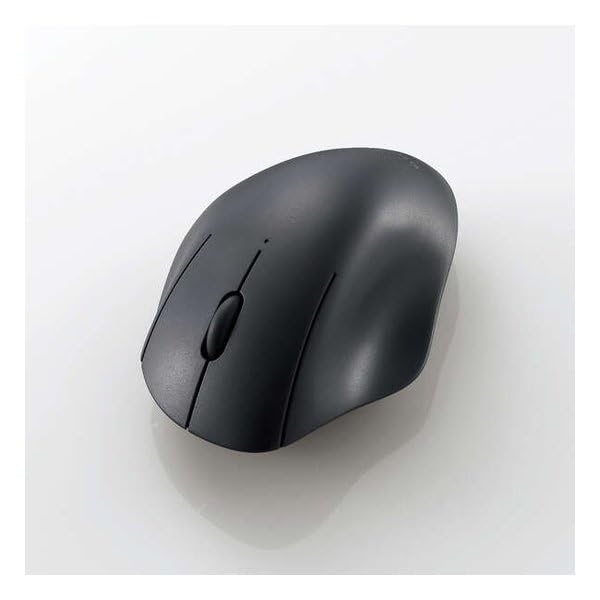 ELECOM SHELLPHA Wireless 3 Small Quiet Multi-Touch Mouse, Buttons, Size, Antibacterial, Design, Black, M-SH11MBSKXBK