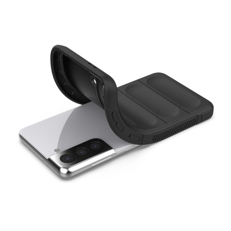 Per Samsung Galaxy S21 5G Custodia per Telefono Magic Shield in TPU + Flanella