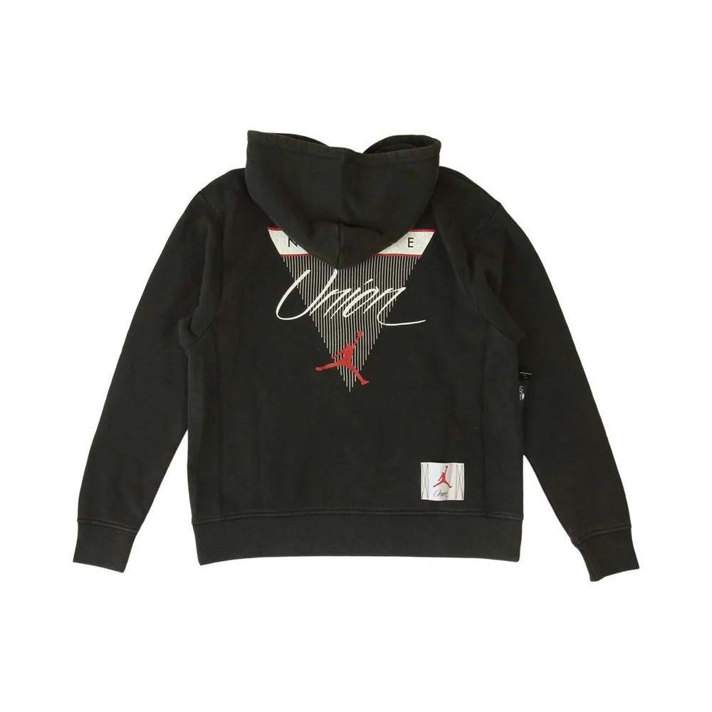 Jordan X Union Co-Branded Logo Pattern Hoodie Men Hoodie Black AV4991-010