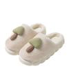 Cute Mushroom Cotton Slippers Autumn and Winter Indoor Home Soft Bottom Comfortable Non-slip Warm Couple Plush Cotton Mop