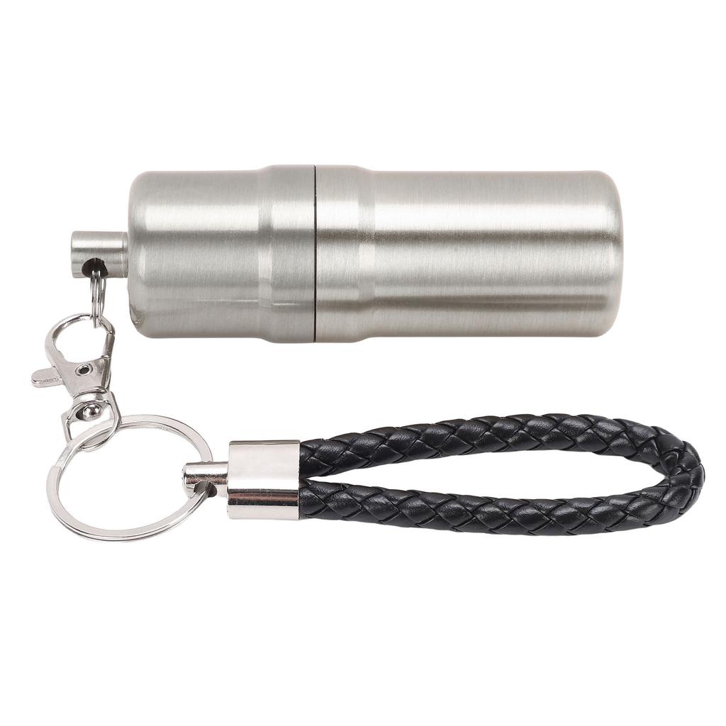 Portable Metal Storage Jar Aluminum Alloy Airtight Container Multipurpose Water Proof Small Bottle for Outdoor Camping Travel
